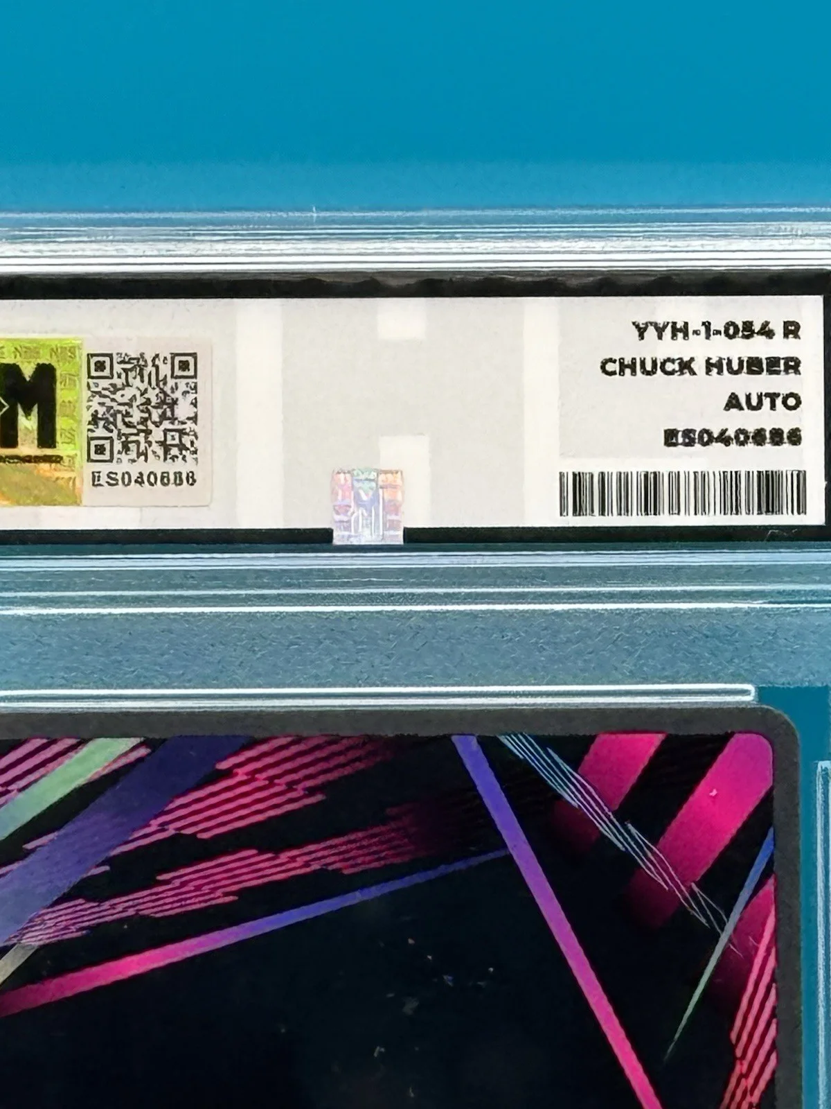Chuck Huber Signed Hiei Tcg Union Arena Card In Slab With MAS Authentication, image 3