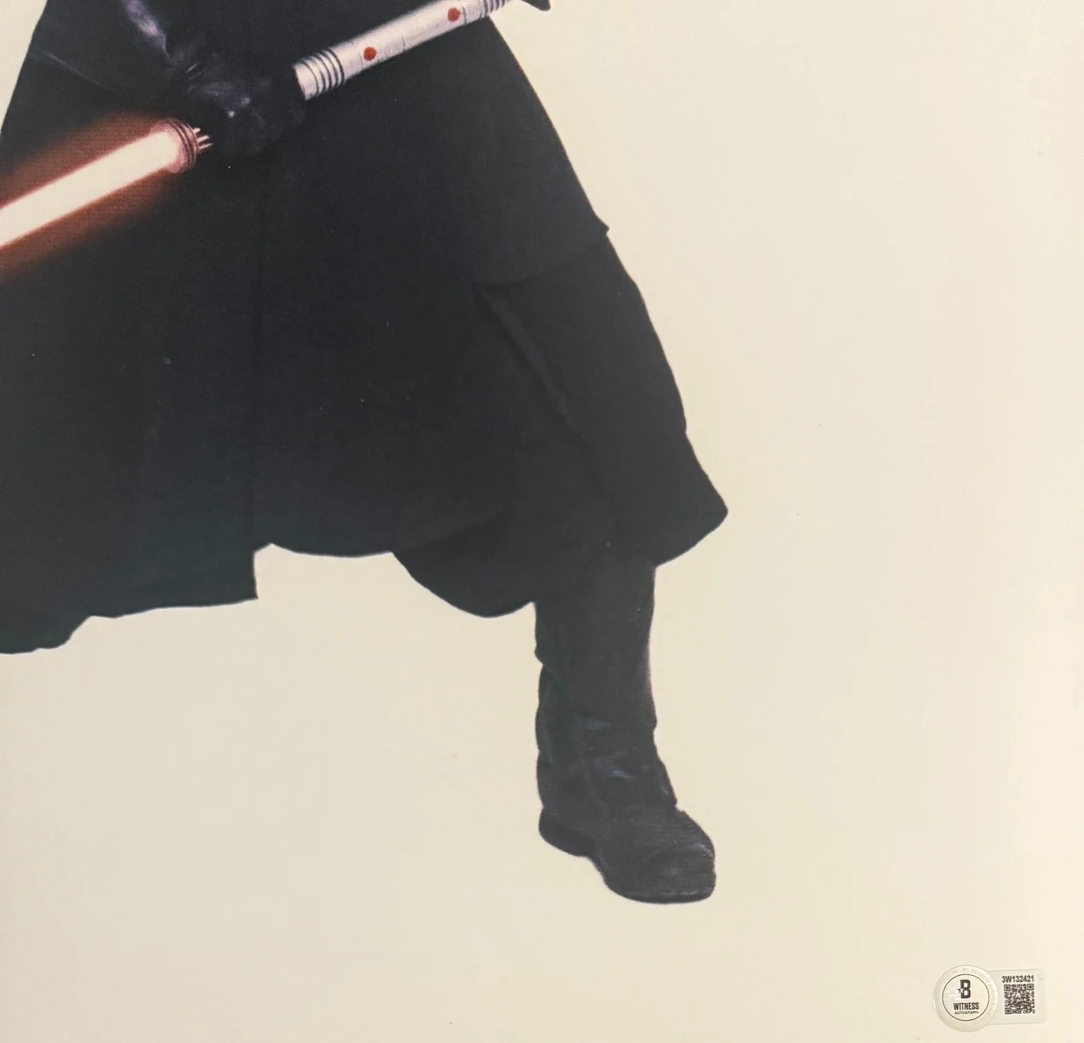 Ray Parks — Beckett autographed RAY PARKS signed DARTH MAUL 16"x 20" Photo STAR WARS, изображение 4