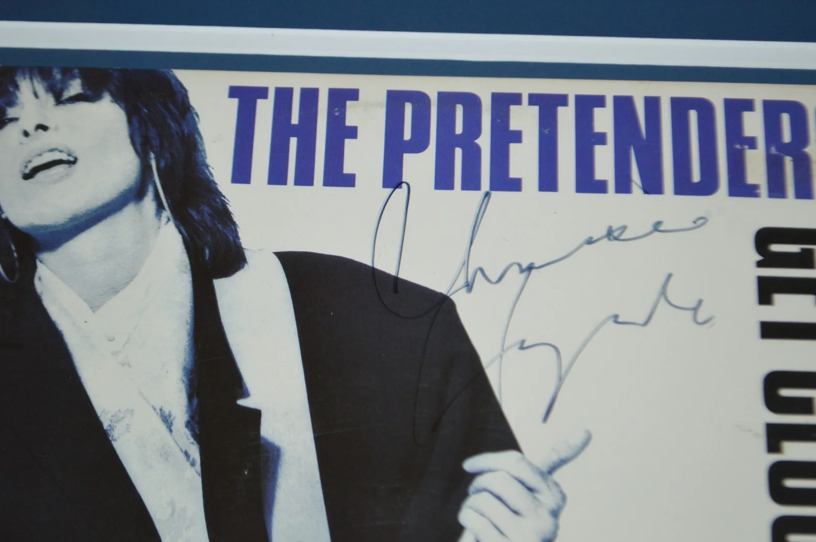 The Pretenders ~ Chrissie Hynde Signed Framed "Get Close" Vinyl LP ~JSA Hologram, изображение 3