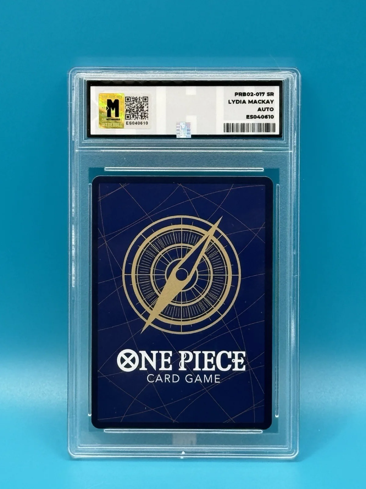 Lydia Mackay Signed Boa Hancock One Piece Card In Slab With MAS Authentication, изображение 2