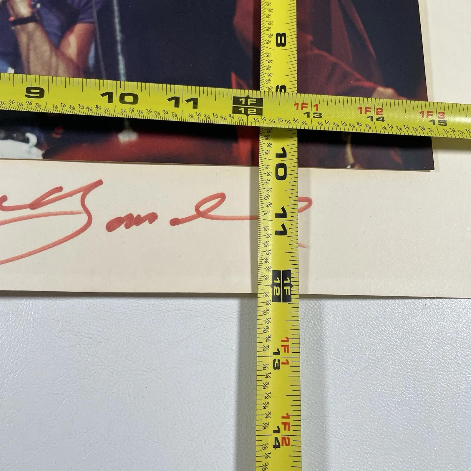 Vtg The Oak Ridge Boys Signed Photo Mini Display Autographed Country Music 12x18, изображение 4