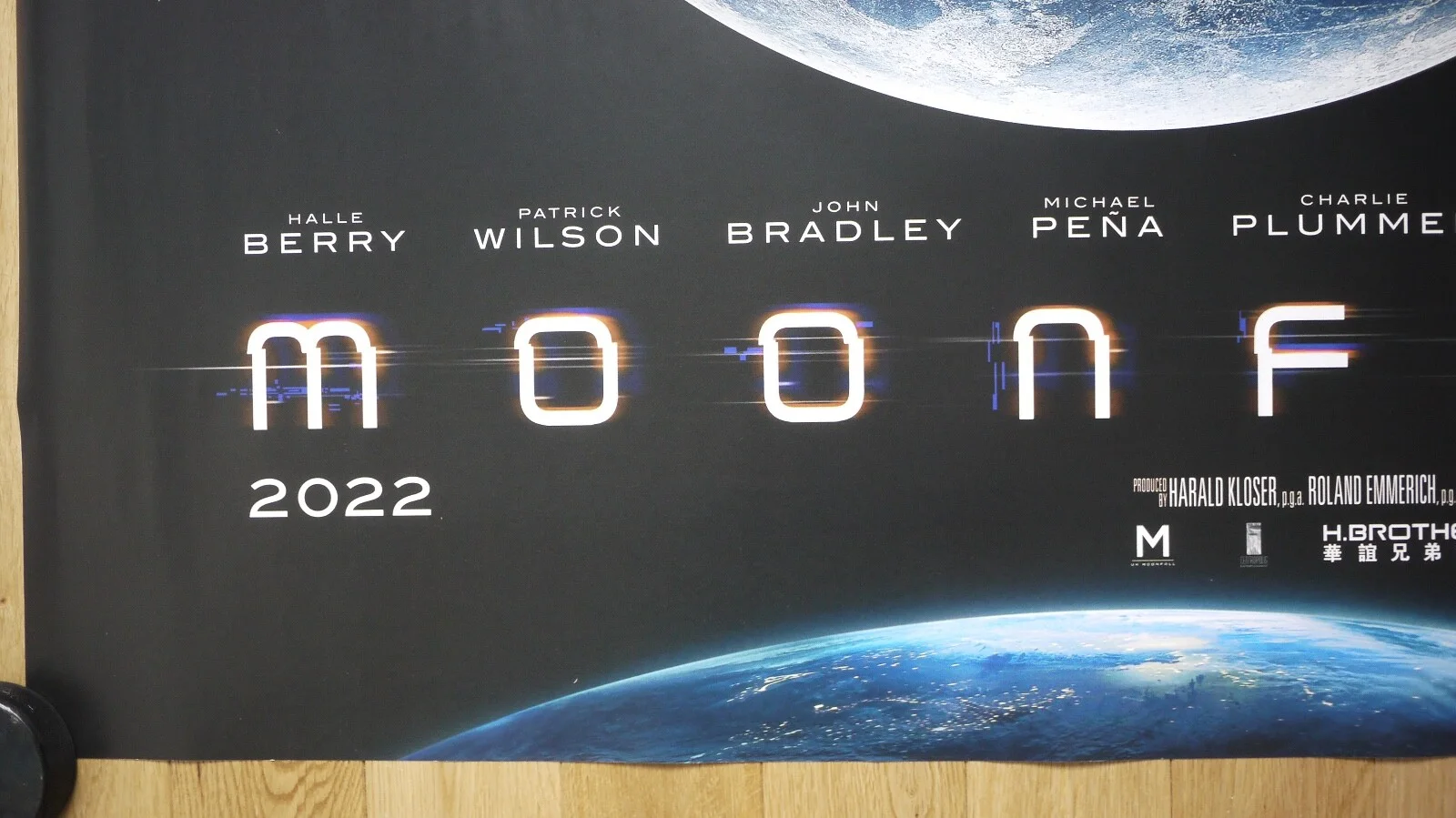 Moonfall Original UK Quad Cinema Double-sided Film Movie Poster 2022, изображение 2