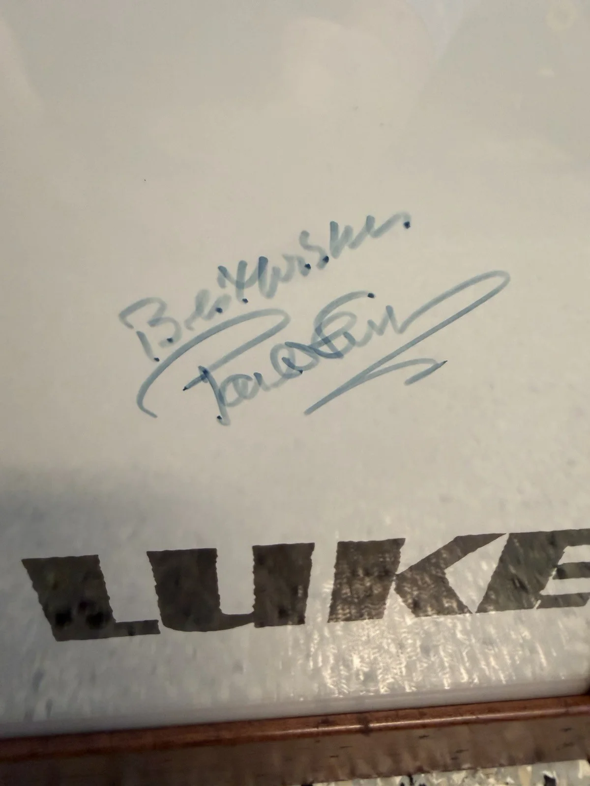 Cool Hand Luke original movie poster Signed By Paul Newman With COA, image 2