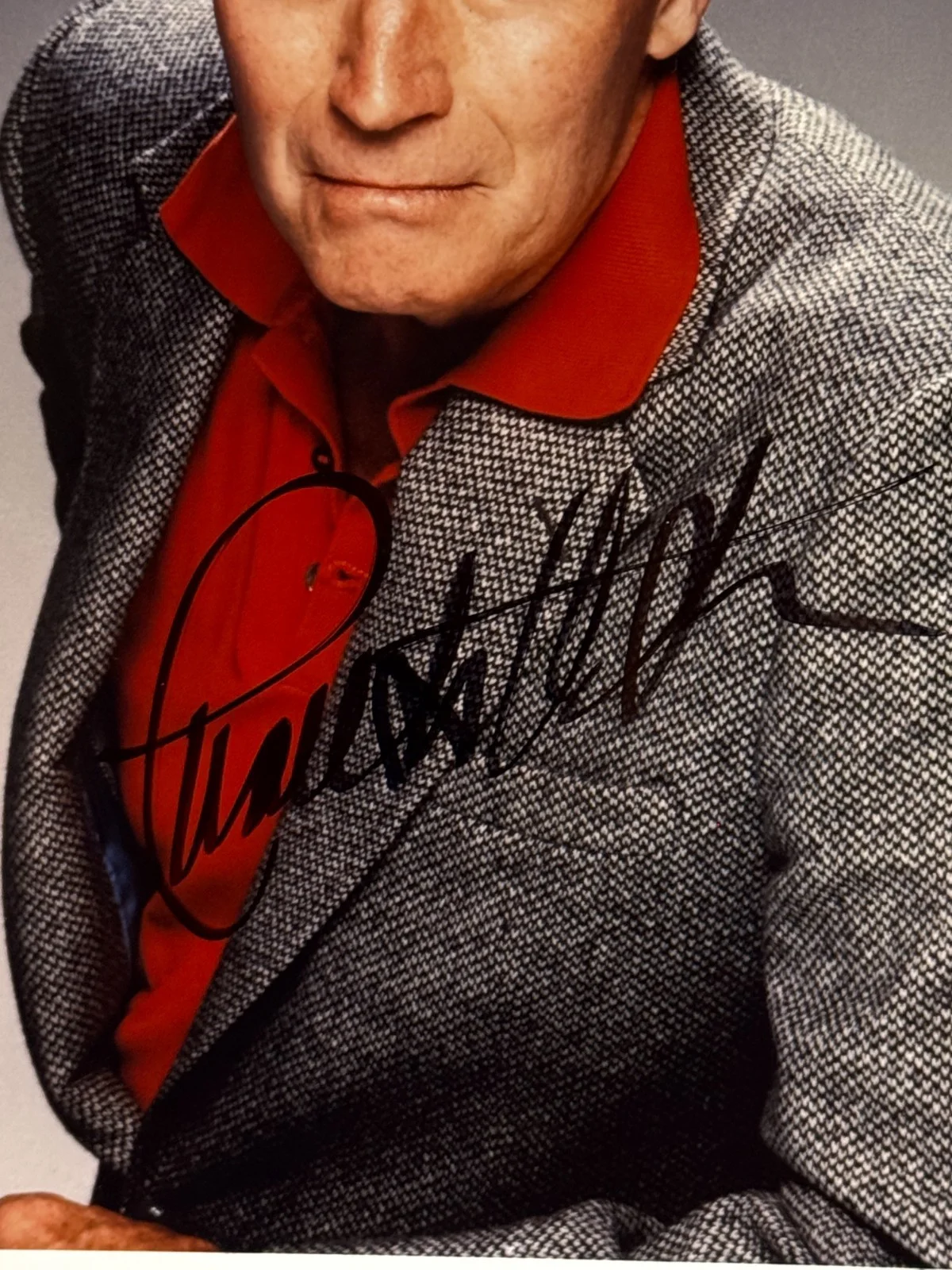 CHARLTON HESTON SIGNED AUTOGRAPH 8X10 PUBLICITY PHOTO PSA/DNA COA, image 2