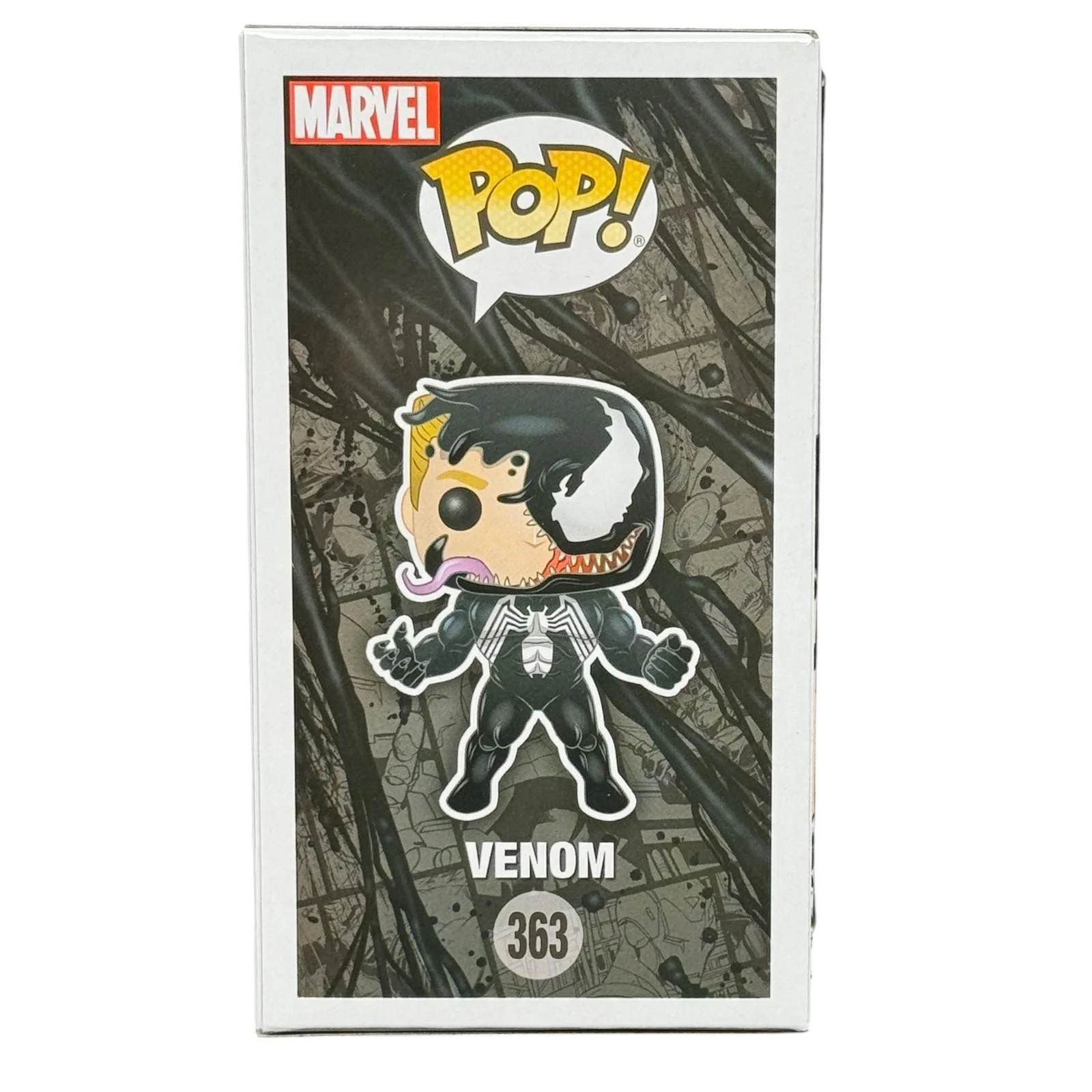 Tom Hardy — Tom Hardy Signed Venom Funko Pop 363 Eddie Brock Marvel Beckett Authentic BAS!, image 4