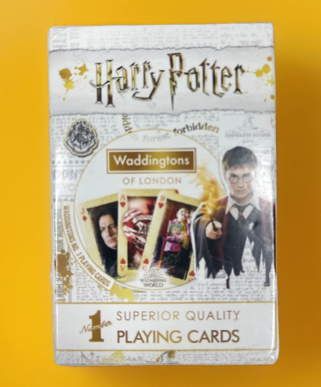 Harry Potter World of Wizarding Playing Cards by Waddingtons, image 3