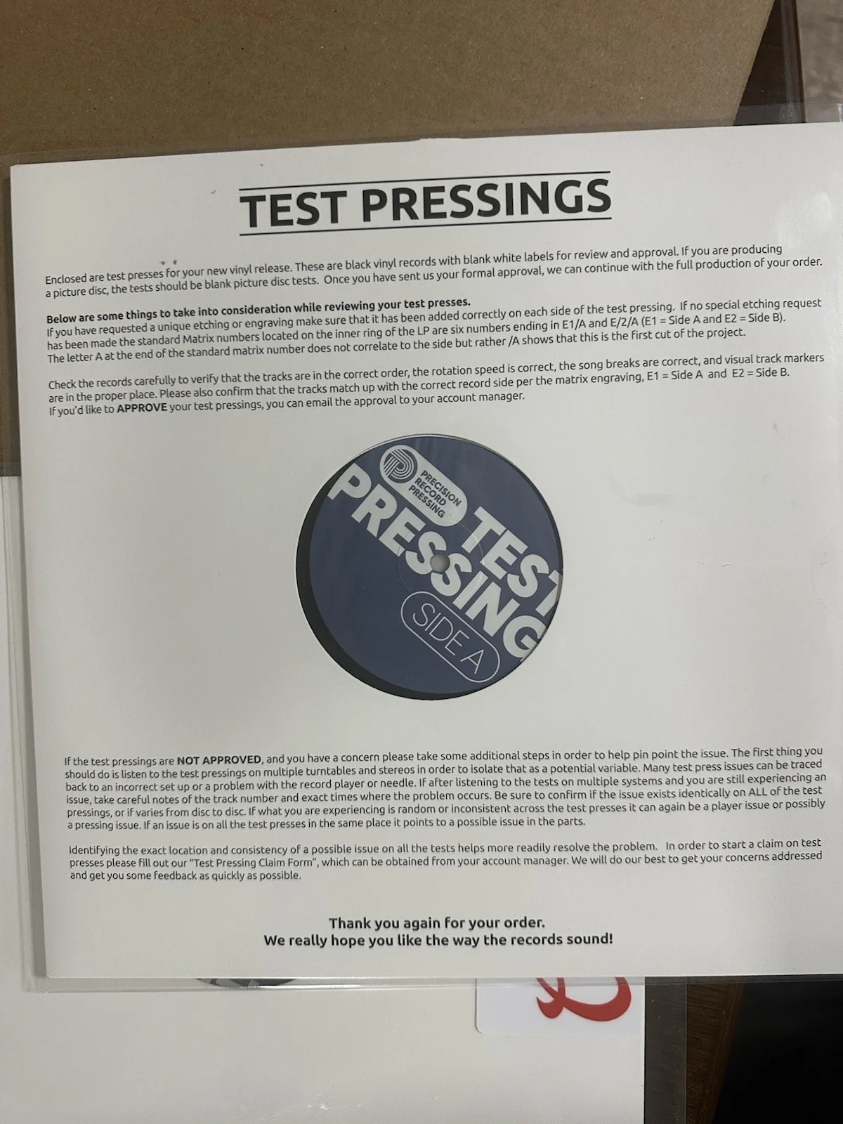 BLU & EXILE TIME HEALS EVERYTHING (SIGNED TEST PRESSES) IN HAND, изображение 2