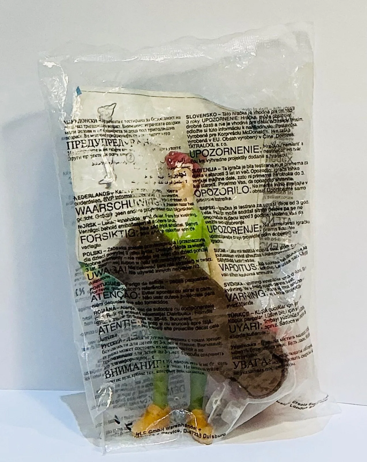 NEW 2002 MCDONALDS DISNEY RETURN TO NEVER LAND PETER PAN ON PLANK TOY FIGURE, изображение 2