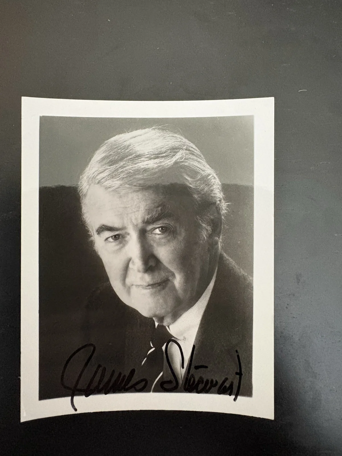 James Stewart — JAMES STEWART SIGNED PHOTO, AMERICAN ACTOR & MILITARY OFFICER