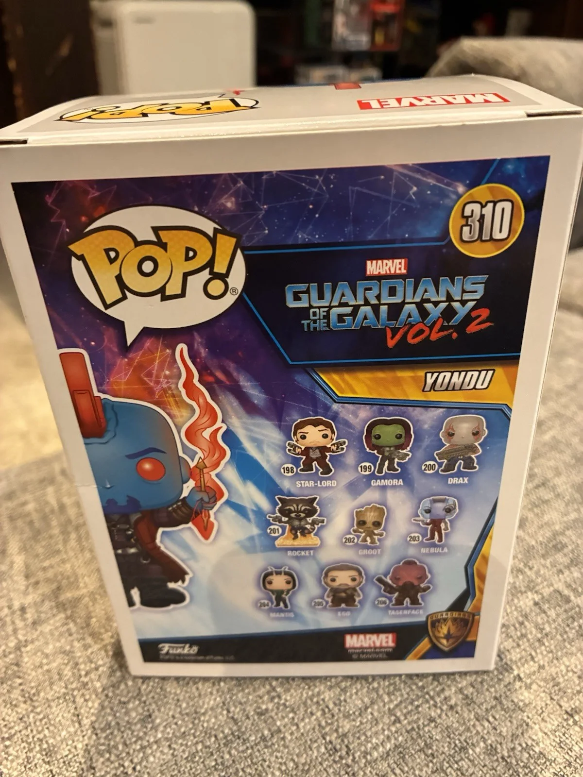 Michael Rooker — Michael Rooker signed Inscribed Yondu ECCC Funko Pop! #310 autograph, image 2