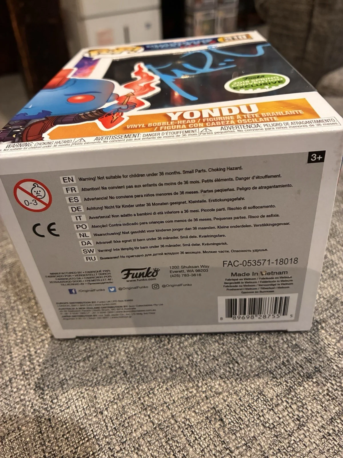 Michael Rooker — Michael Rooker signed Inscribed Yondu ECCC Funko Pop! #310 autograph, image 3