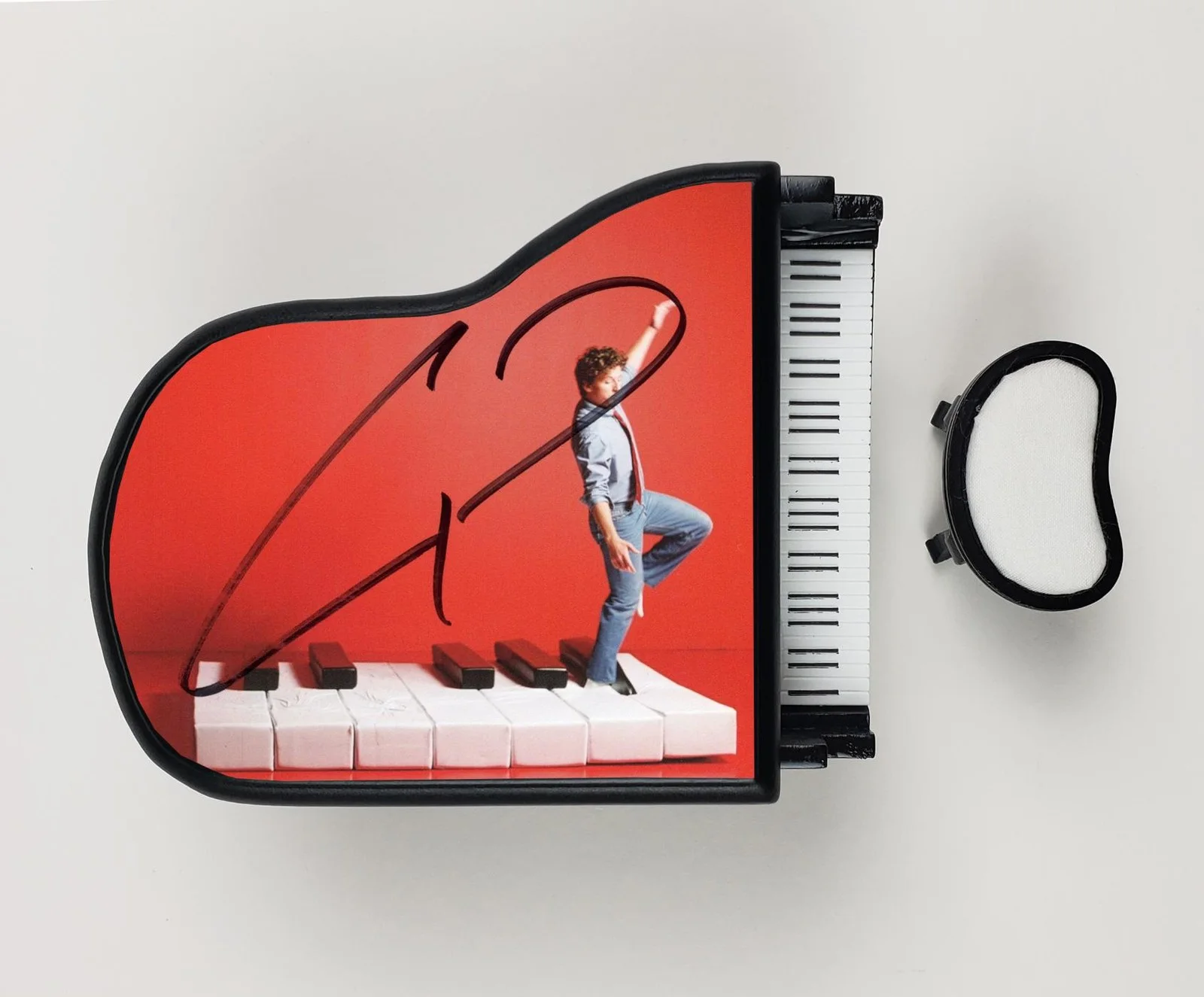 Charlie Puth — Charlie Puth Autographed Signed Custom Toy Mini Piano Whatever's Clever! ACOA