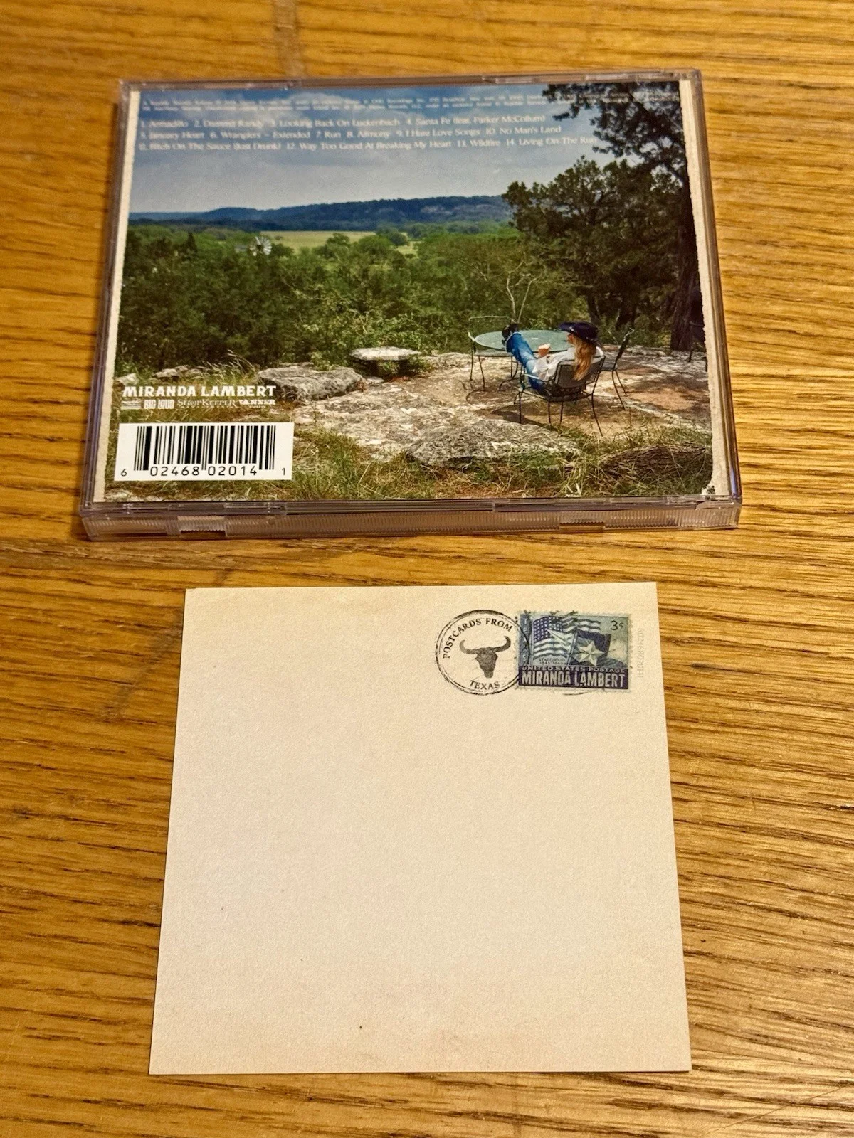 SIGNED Miranda Lambert Postcards From Texas CD With Autograph Insert New 2024, image 4