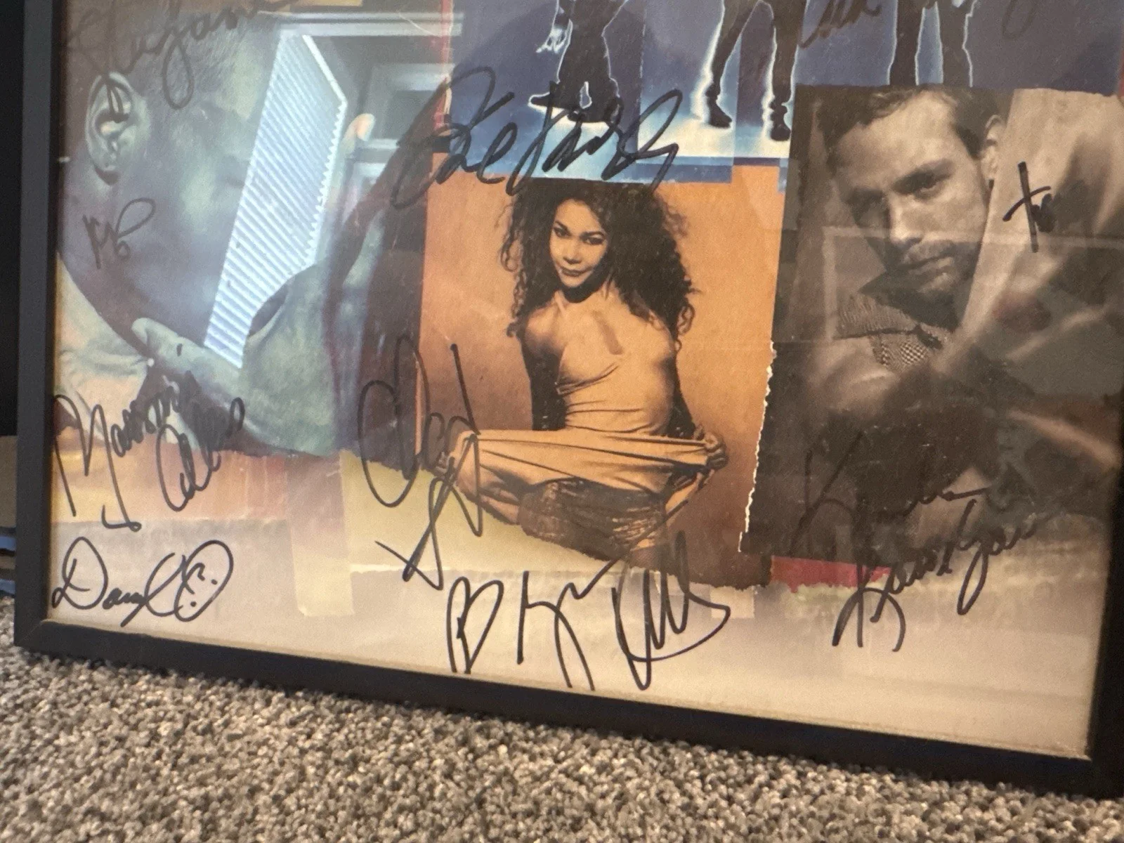 RENT Broadway Framed Wall Art – Signed Cast Print, image 2