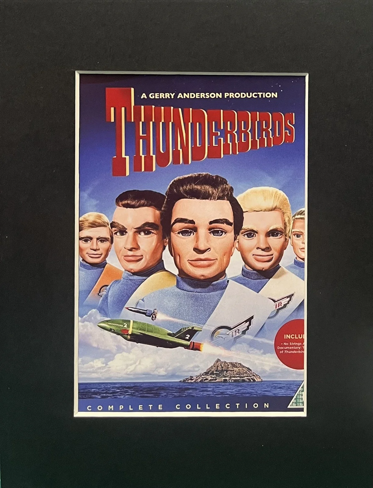 THUNDERBIRDS The original. TV Series 35mm Film Cell Mounted Display, изображение 3