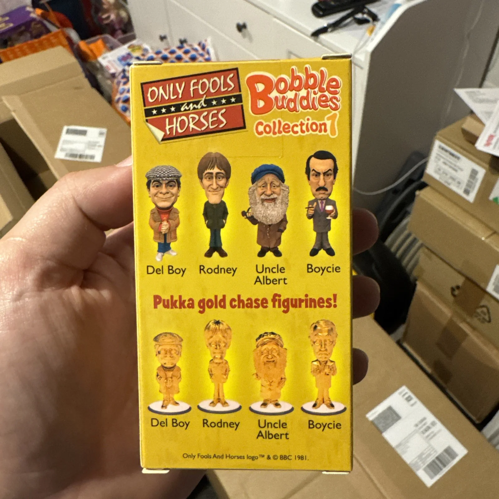 Only Fools & Horses 3" Mini Bobble Head Buddies RODNEY Collection No. 1 NEW, image 3