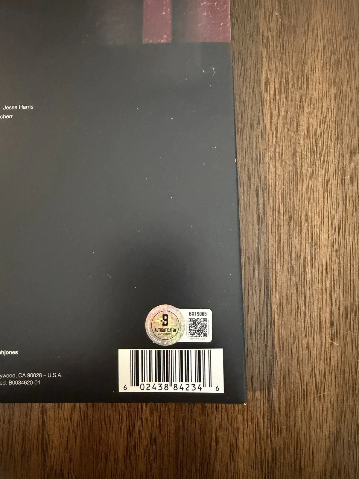 ‘Norah Jones’ Signed Autographed ‘Come Away With Me’ Vinyl Album Beckett, изображение 3