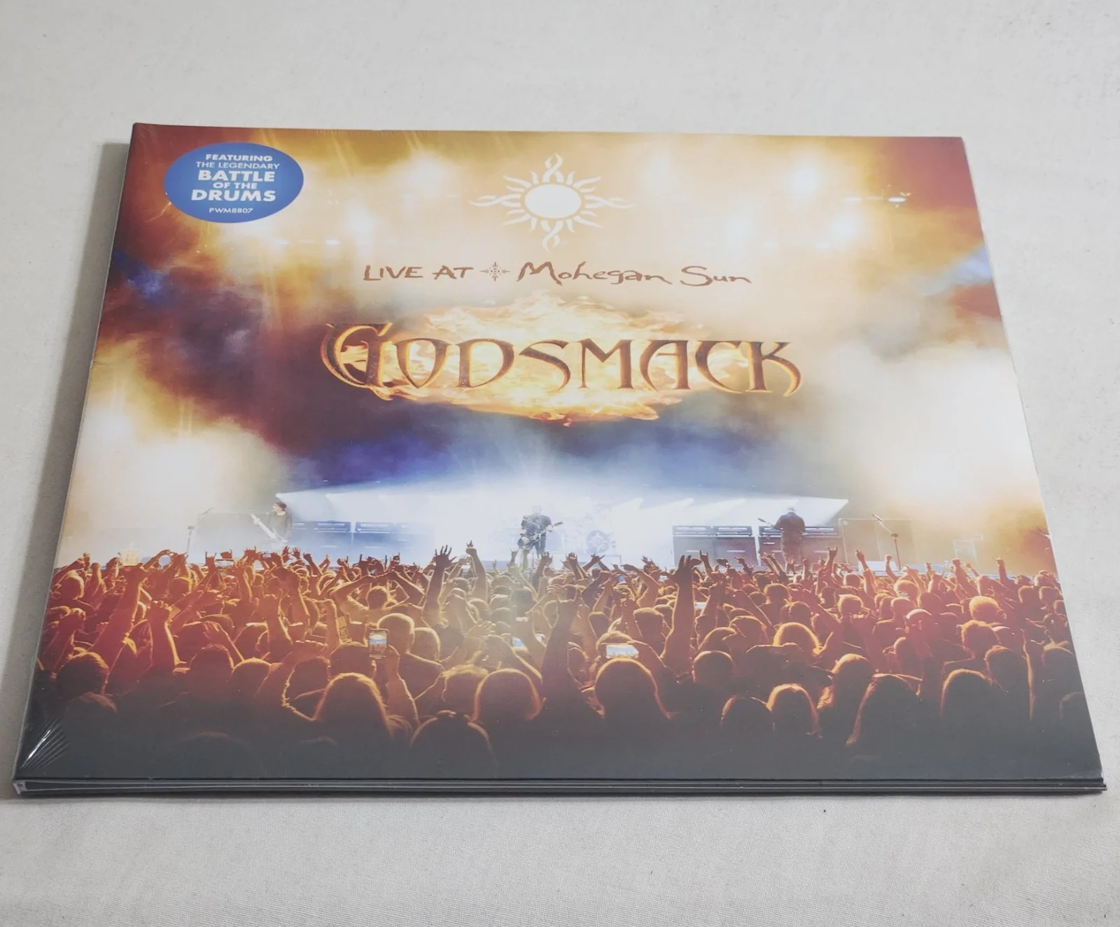 Godsmack Live at Mohegan Sun Vinyl LP With Autographed 12x12 Album Flat, изображение 3