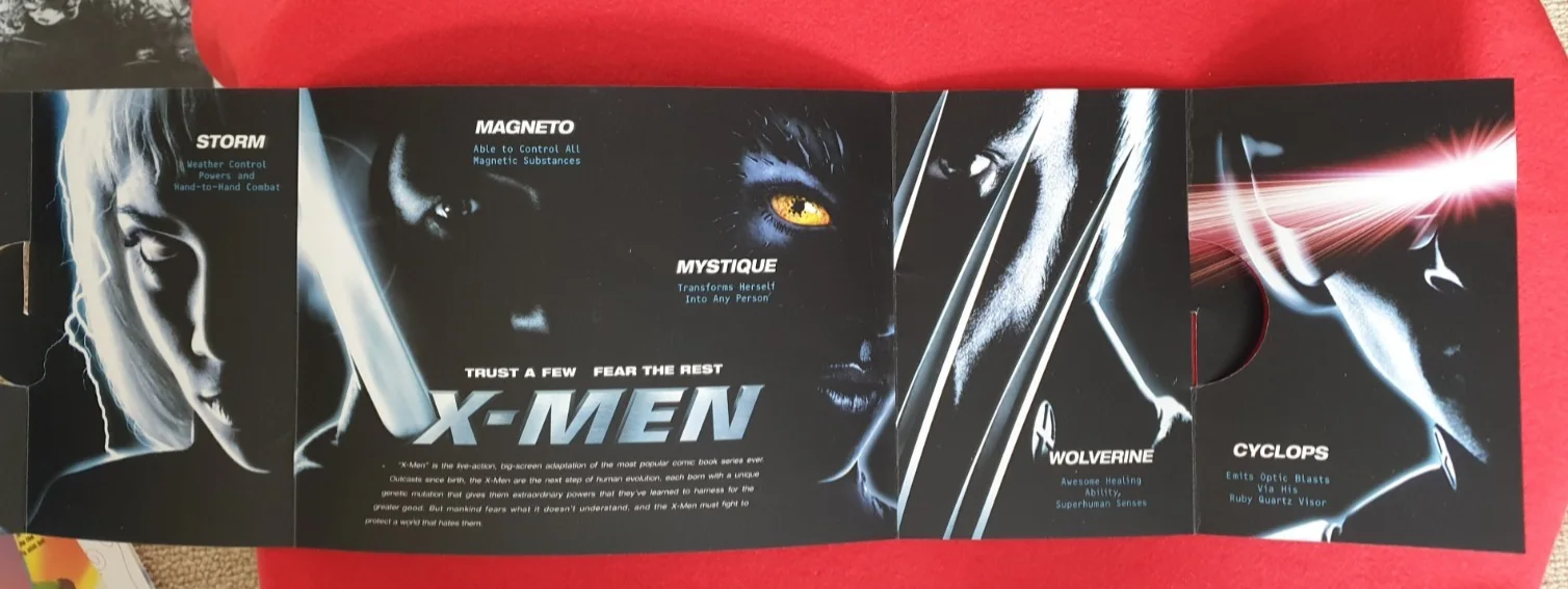 8 x Original Film Synopsis Bundle X-Men Spiderman 2 Superhero Franchise Movies, изображение 2