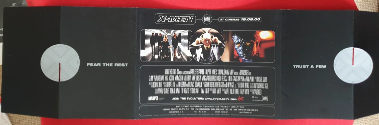 8 x Original Film Synopsis Bundle X-Men Spiderman 2 Superhero Franchise Movies, изображение 3