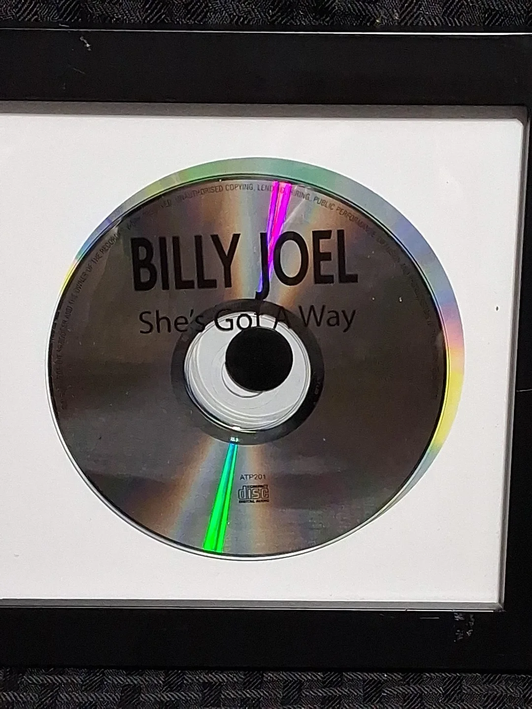 Billy Joel Signed CD She's Got a Way Autographed Signed Framed, image 3