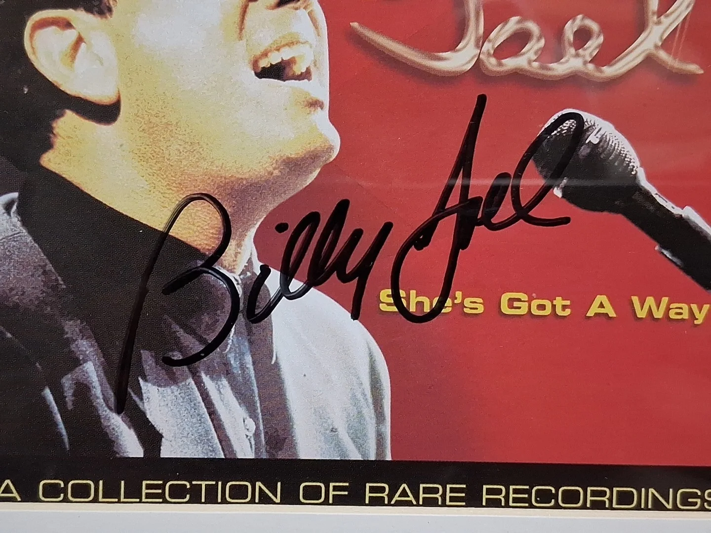 Billy Joel Signed CD She's Got a Way Autographed Signed Framed, image 4