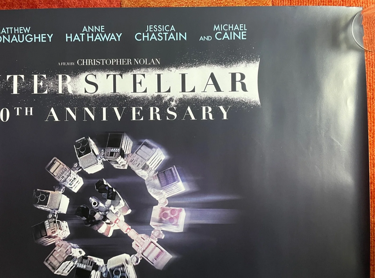 INTERSTELLAR (2014) 10th Anniversary UK Quad Movie Poster Christopher Nolan, image 3