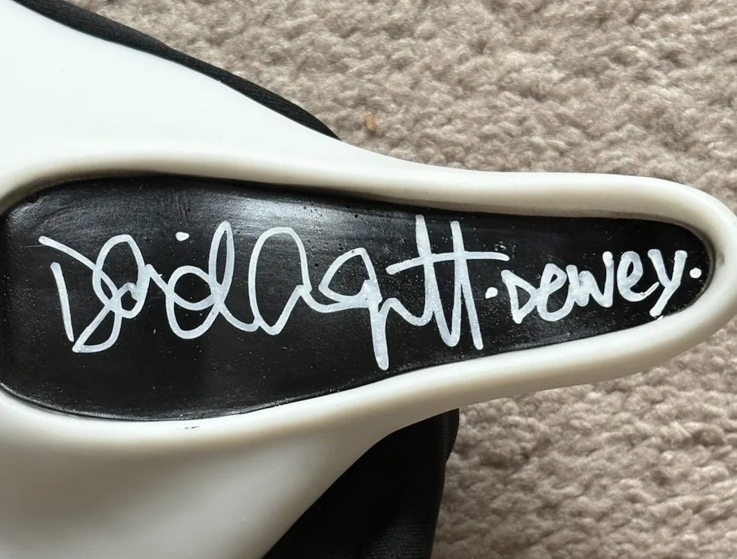 David Arquette — David Arquette Signed Autographed Ghost Face Mask Scream Dewey JSA WITNESS COA!, изображение 4