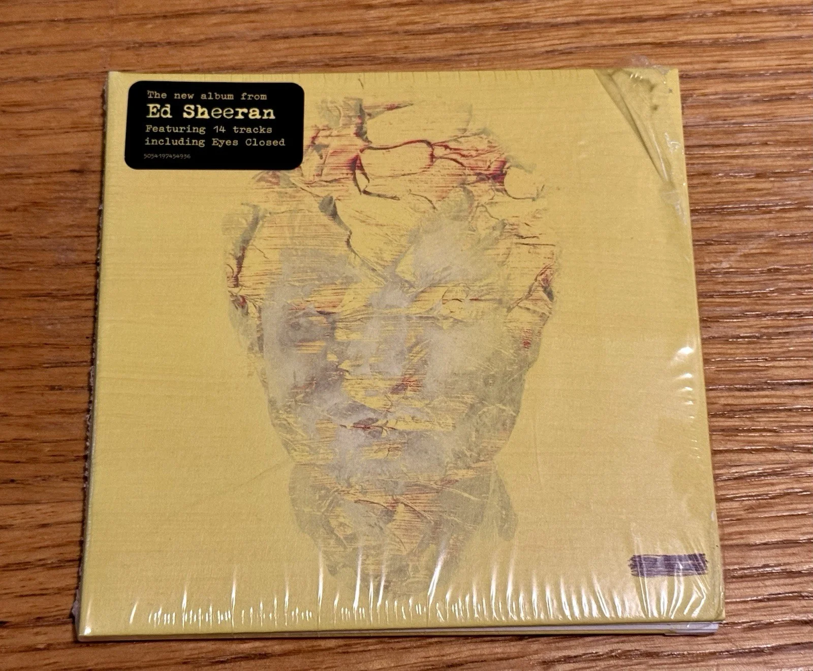 Signed Ed Sheeran Subtract CD Signed Insert AUTOGRAPHED NEW, image 3