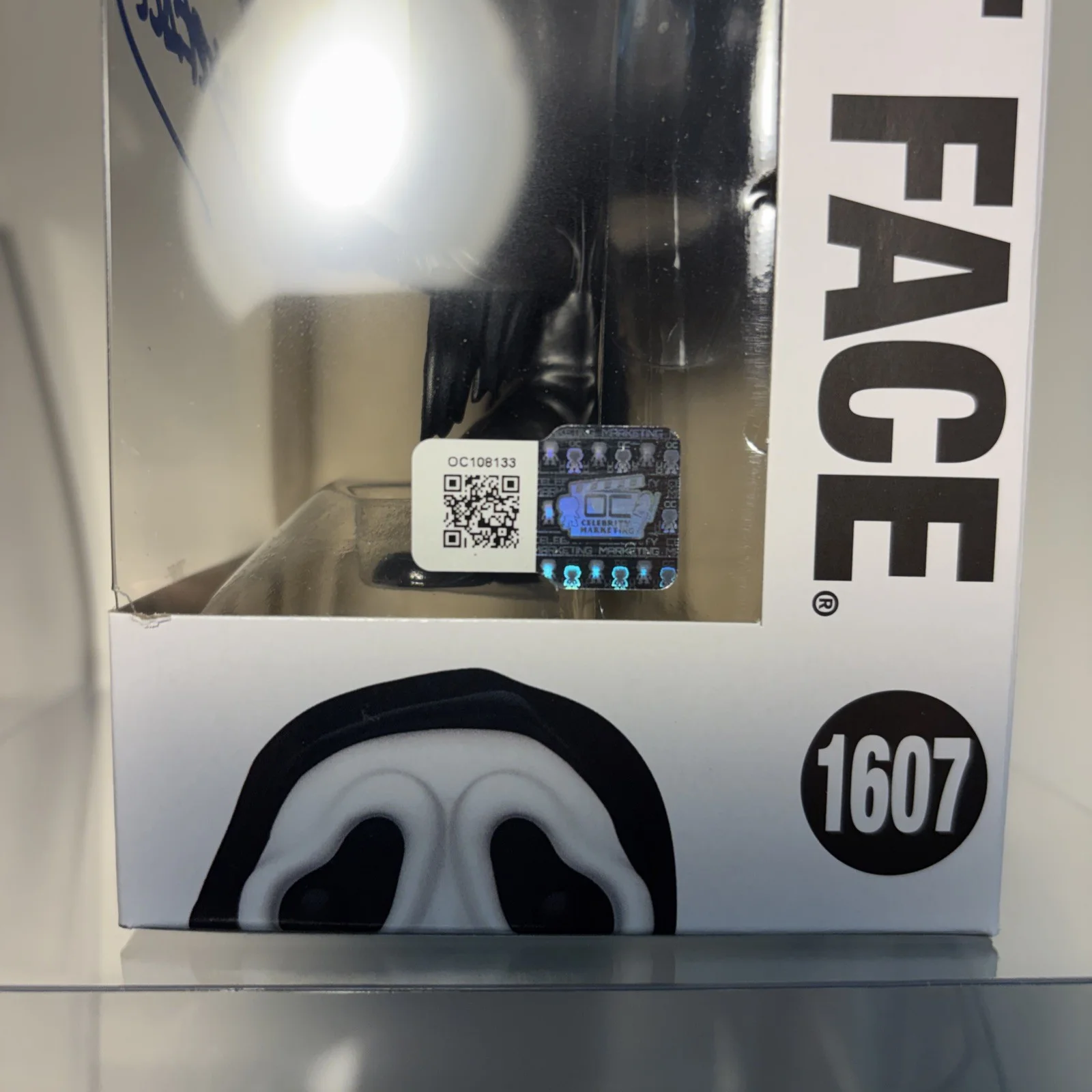 Jeff Brockton — Jack Brockton Signed Ghost Face #1607 Funko Pop w/ COA OCCM Scream Auto, image 5