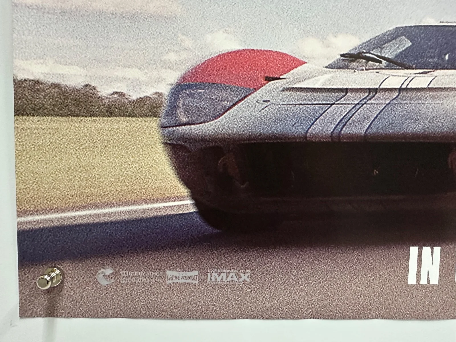Le Mans ’66 / Ford v Ferrari (2019) Matt Damon, Christian Bale UK Quad Poster, изображение 4