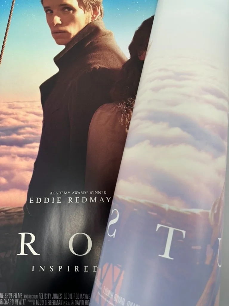 The Aeronauts (2019) Original UK Quad Cinema Poster – Eddie Redmayne, изображение 2