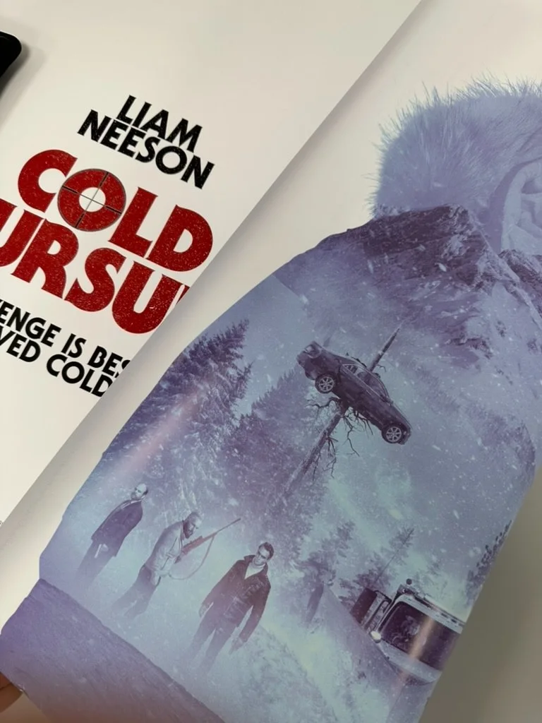 Cold Pursuit (2019) Original UK Quad Cinema Poster – Liam Neeson, изображение 2