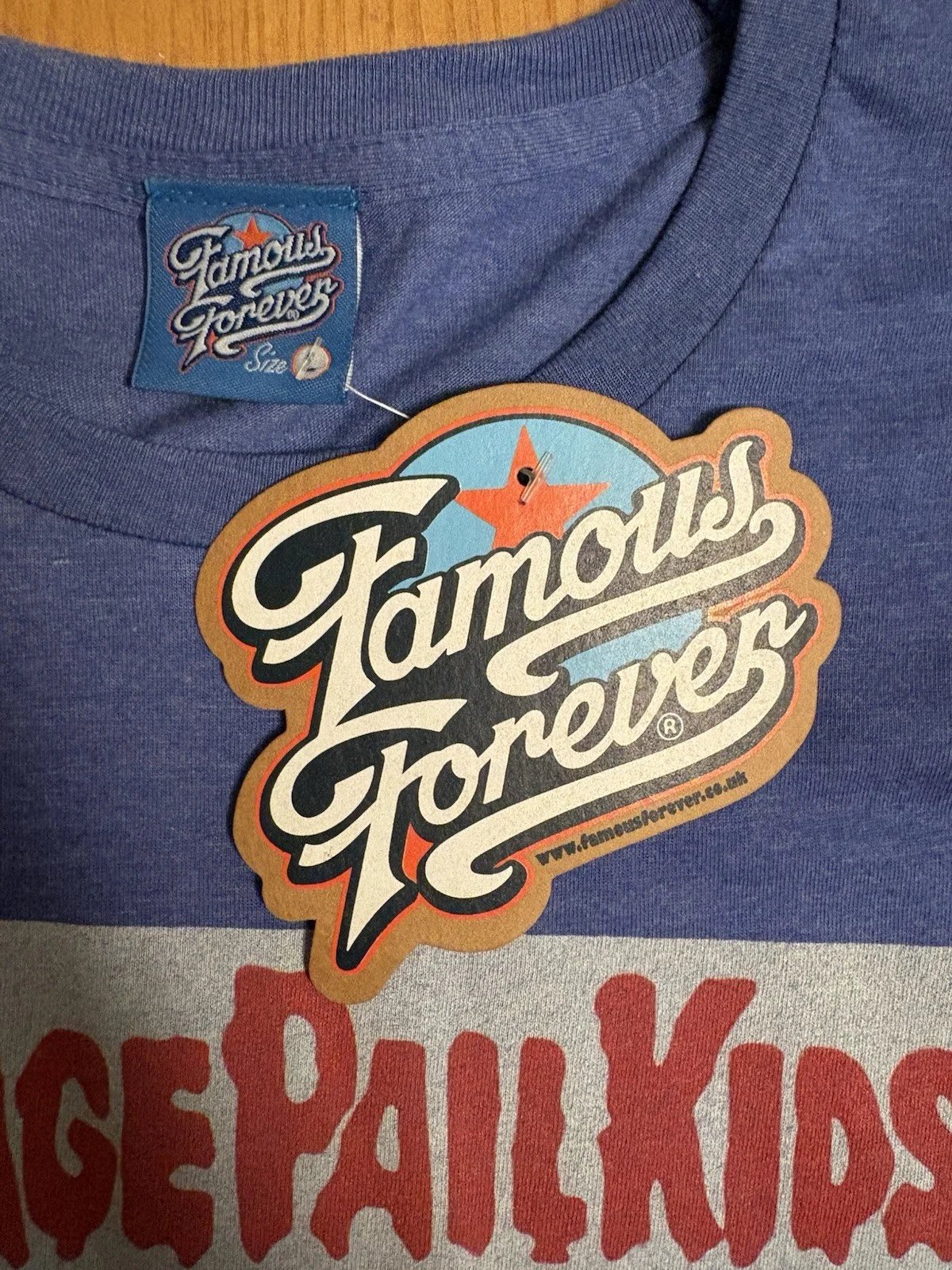 Garbage Pail Kids Geeky Gary T-Shirt Famous Forever L New Tags Official Topps, изображение 3