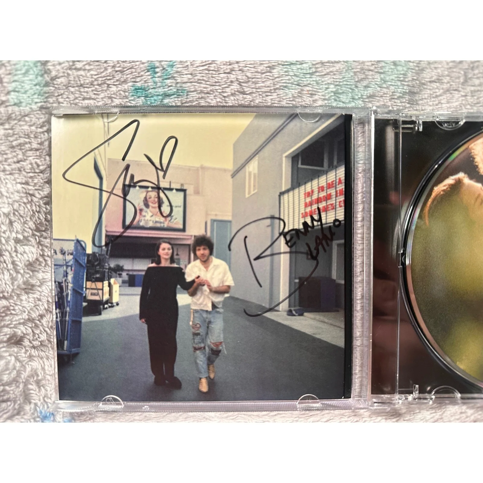 Benny Blanco & Selena GomezI Said I Love You First CD Signed Autographed Insert, изображение 2
