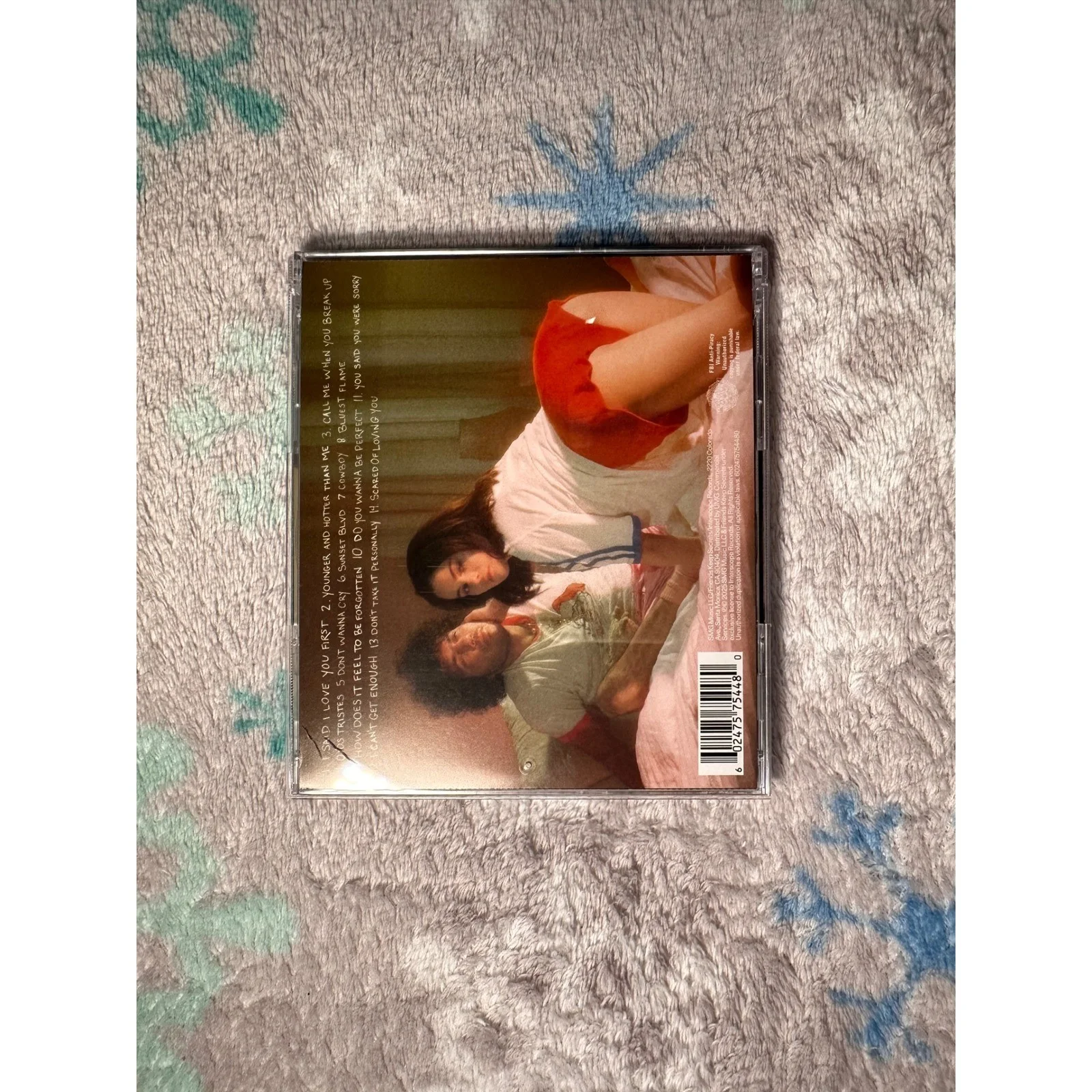Benny Blanco & Selena GomezI Said I Love You First CD Signed Autographed Insert, изображение 5