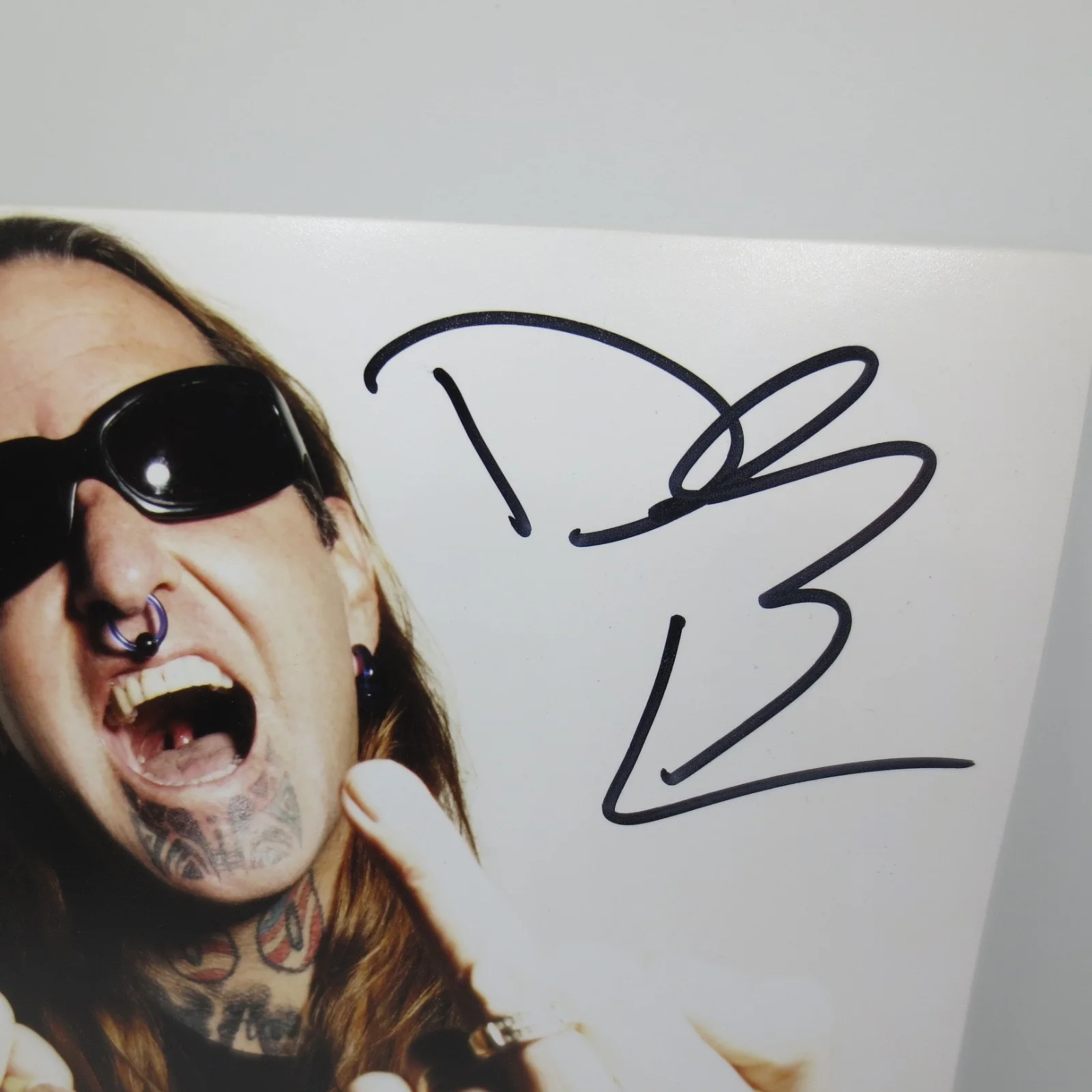 Dez Fafara Autograph 8x10 Photo Coal Chamber Devil Driver Signed JSA COA, изображение 2