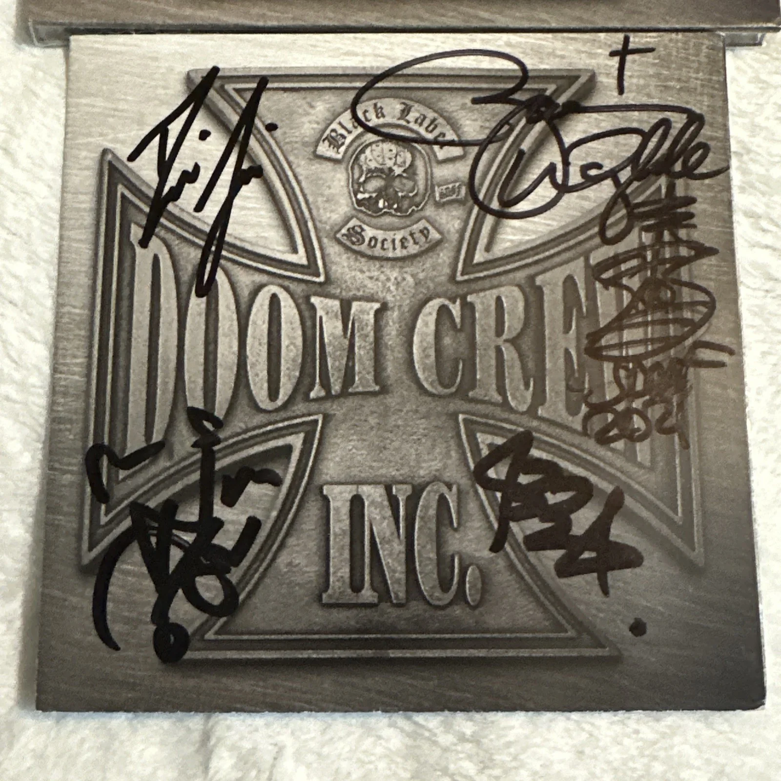 Black Label Society Doom Crew Inc CD Signed Autographed Booklet Zakk Wylde NEW, изображение 2