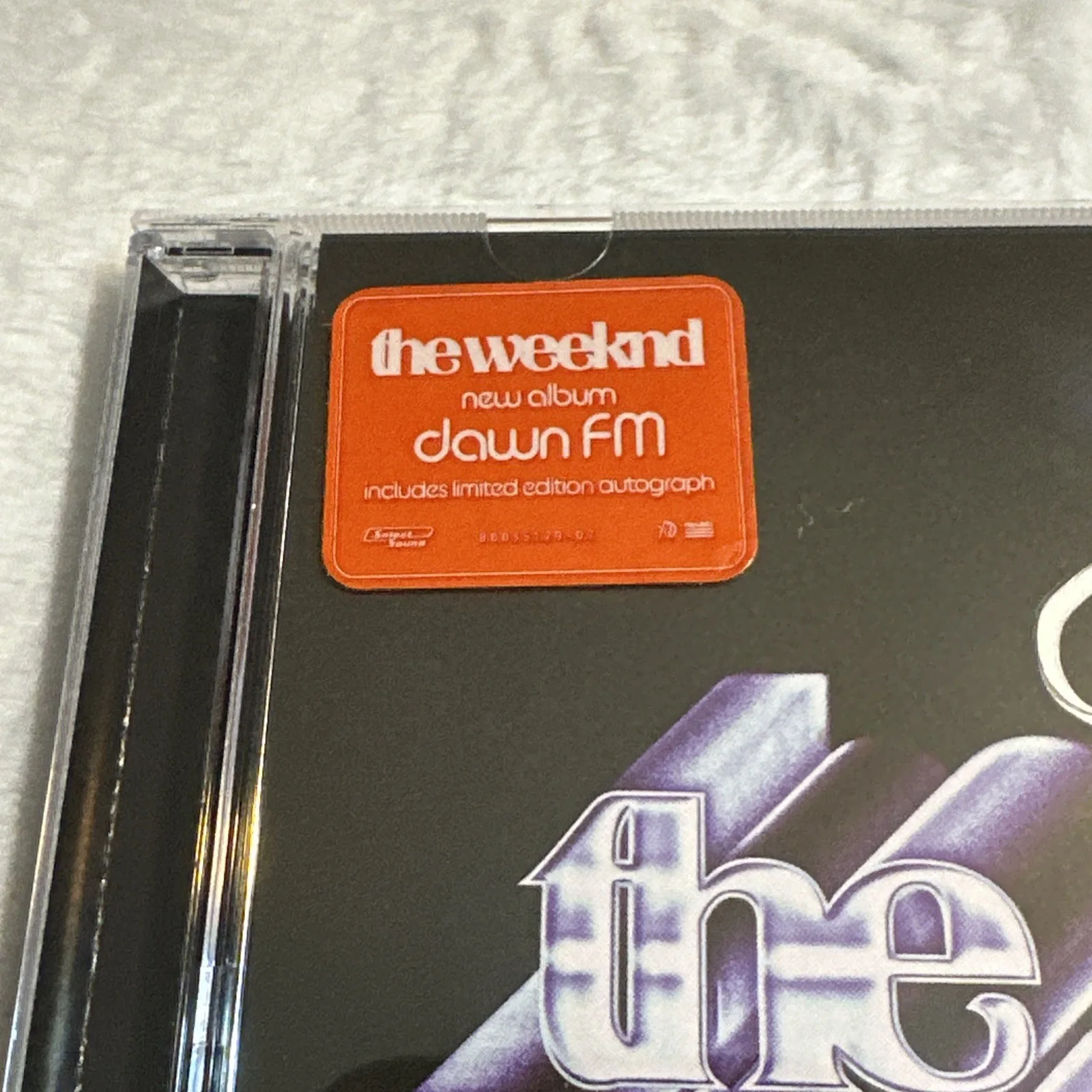 The Weeknd Dawn FM CD Autographed Hand Signed Insert Music Collectible, изображение 3