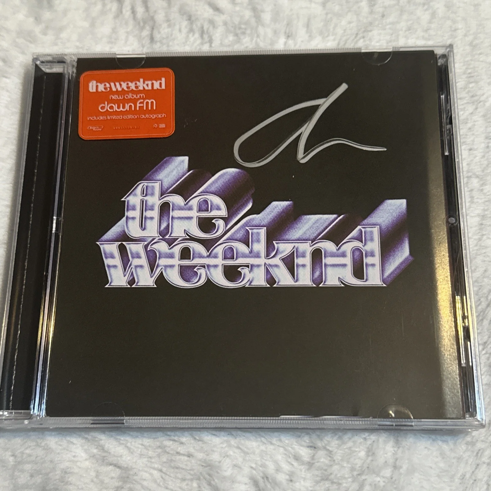 The Weeknd Dawn FM CD Autographed Hand Signed Insert Music Collectible, изображение 4