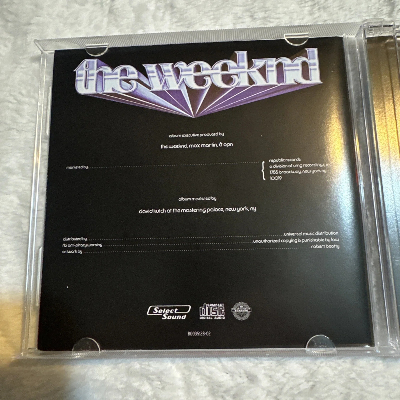 The Weeknd Dawn FM CD Autographed Hand Signed Insert Music Collectible, изображение 5