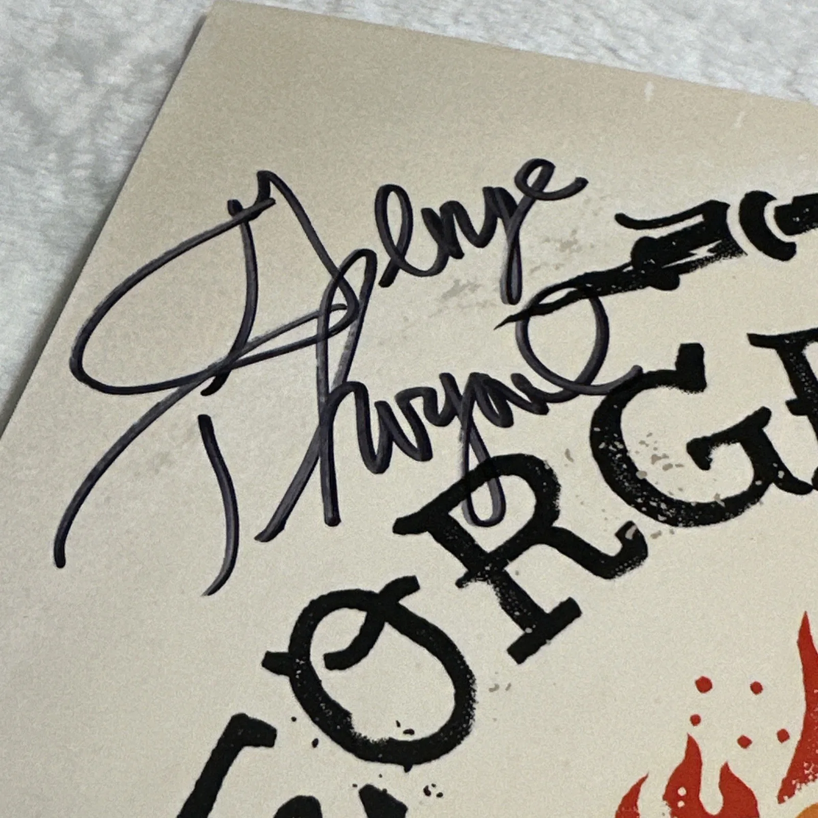 George Thorogood Destroyers Signed Rock Party Tour 2018 12x12 Record Poster, изображение 2