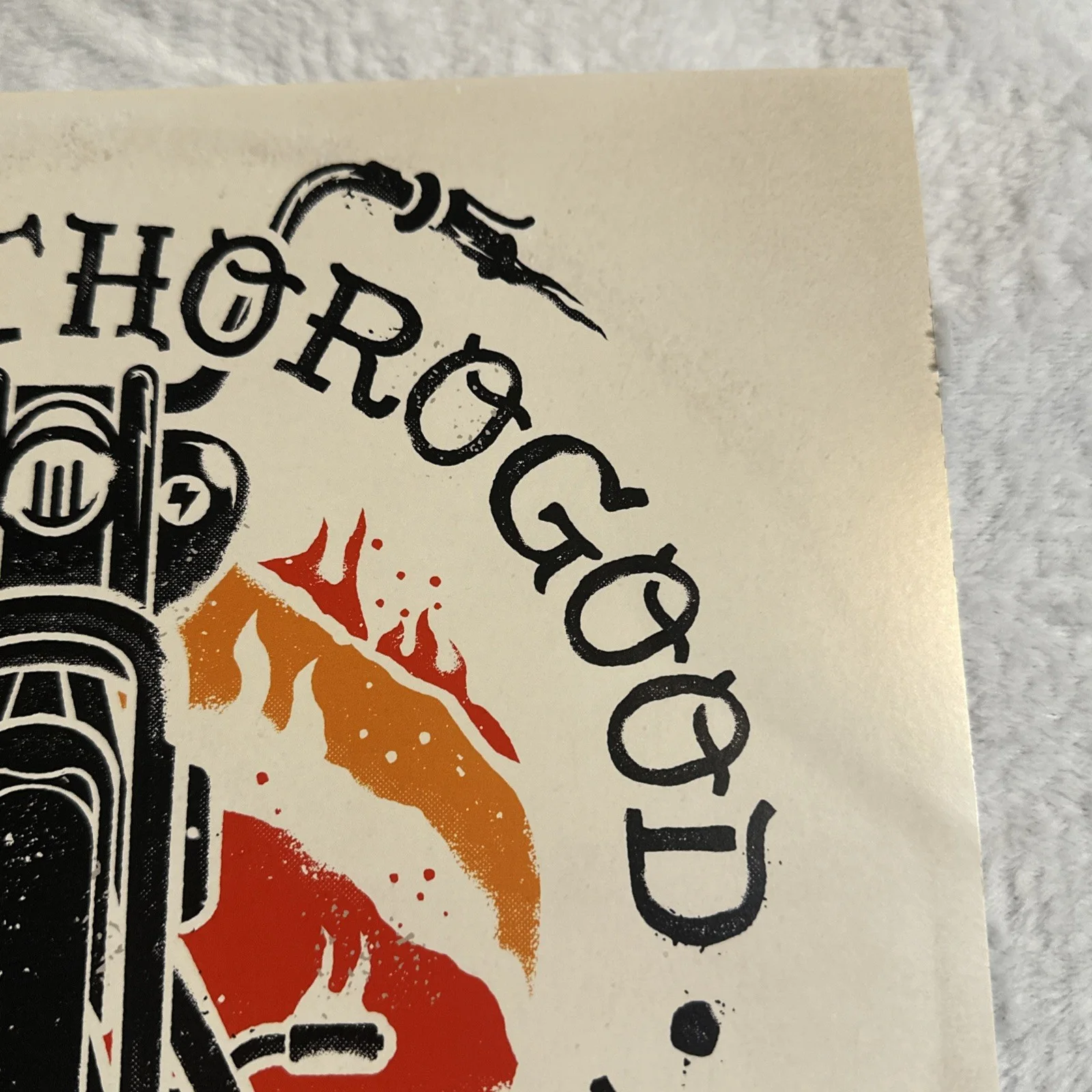 George Thorogood Destroyers Signed Rock Party Tour 2018 12x12 Record Poster, изображение 5
