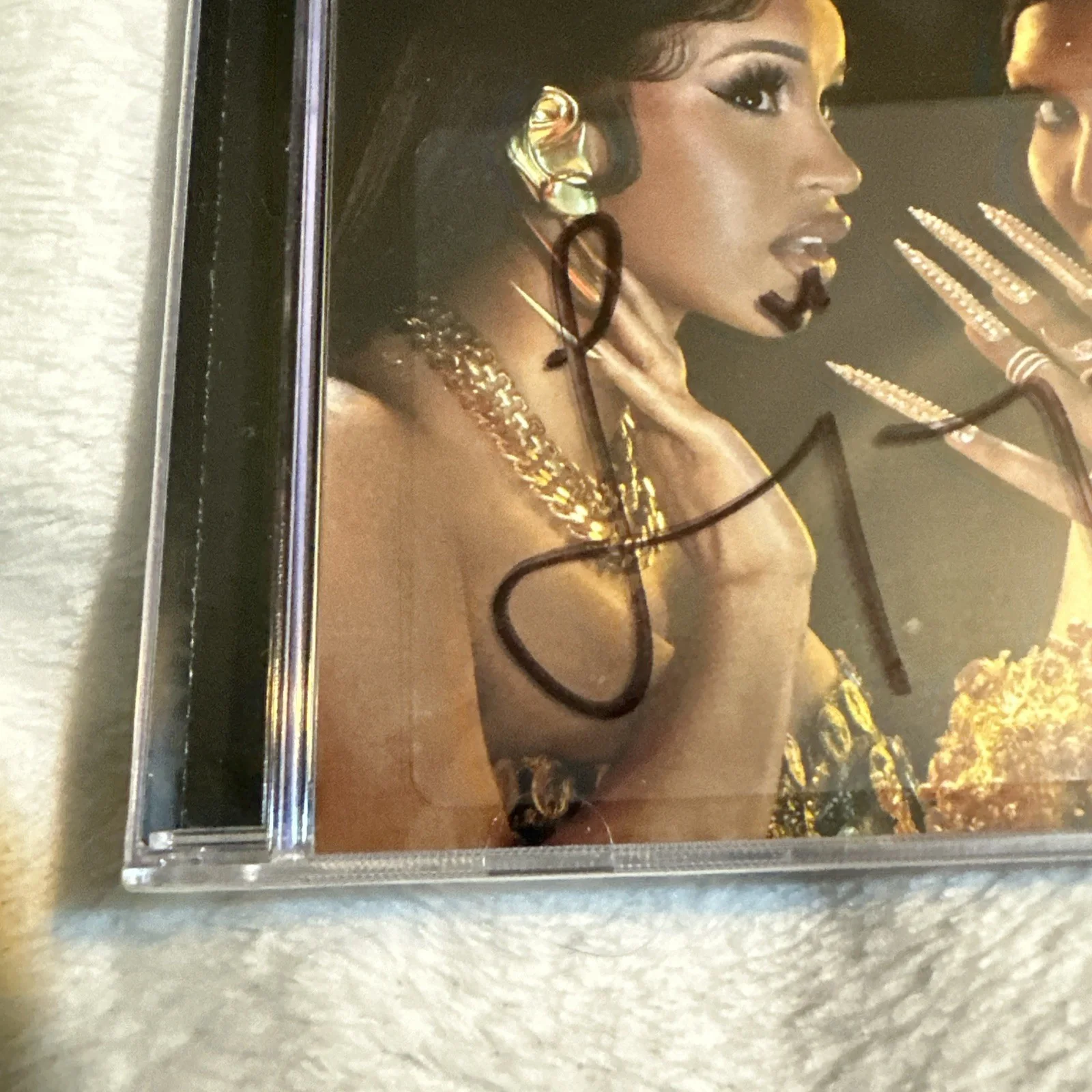 Lizzo Rumors feat Cardi B Signed CD New Sealed Pop Music Collectible, изображение 5