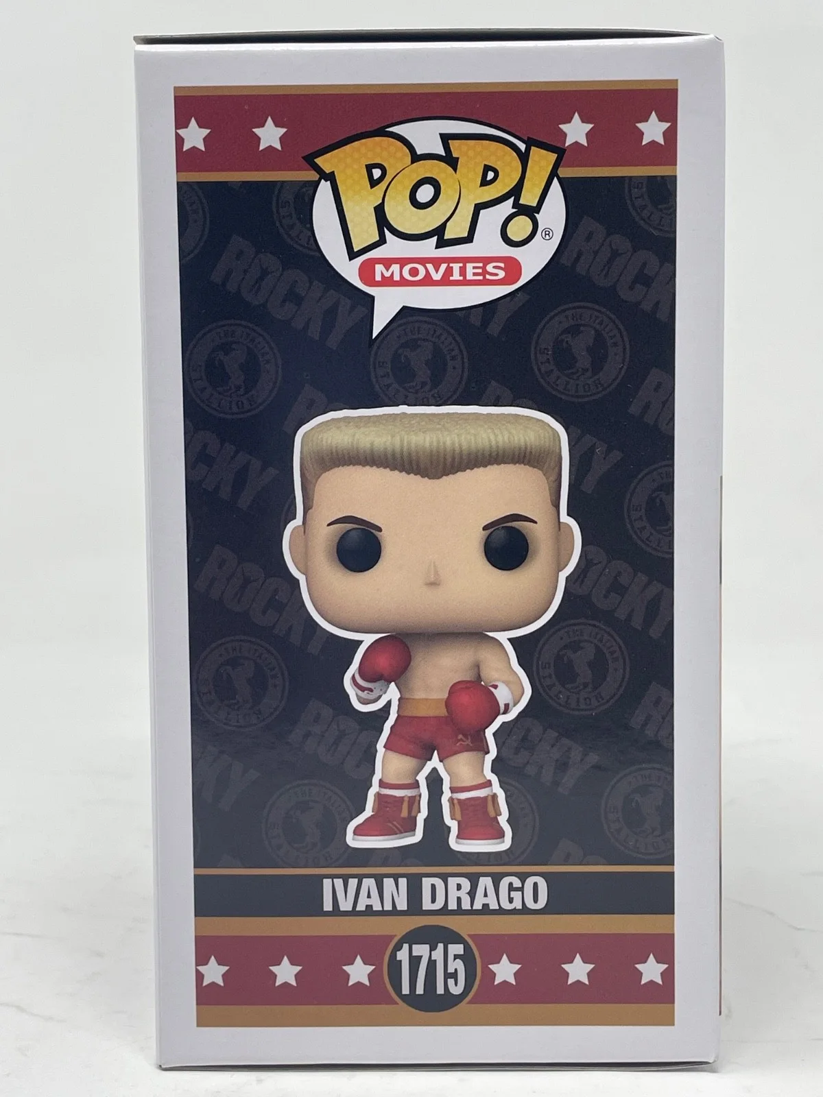 Dolph Lundgren — Dolph Lundgren Signed Ivan Drago Funko Pop Rocky IV #1715 Autograph Beckett COA, image 4