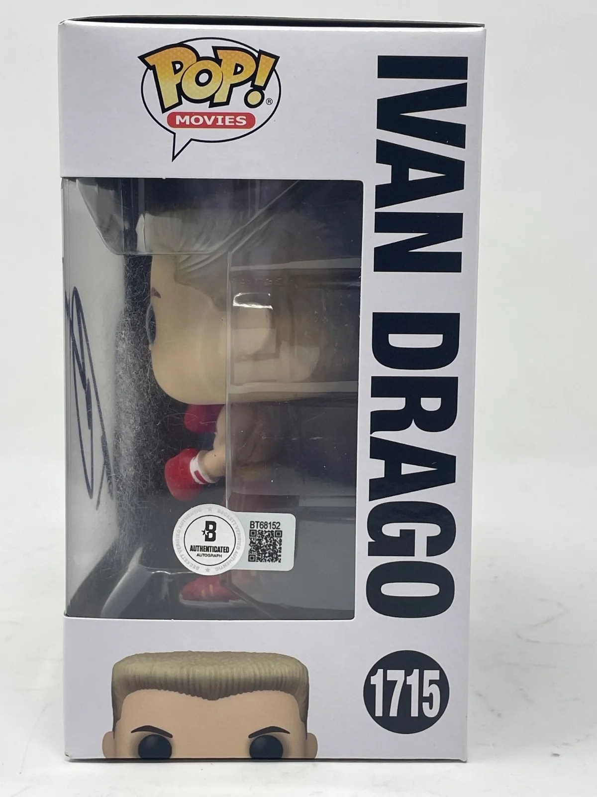Dolph Lundgren — Dolph Lundgren Signed Rocky Ivan Drago Funko Pop #1715 Autograph Beckett COA, изображение 2