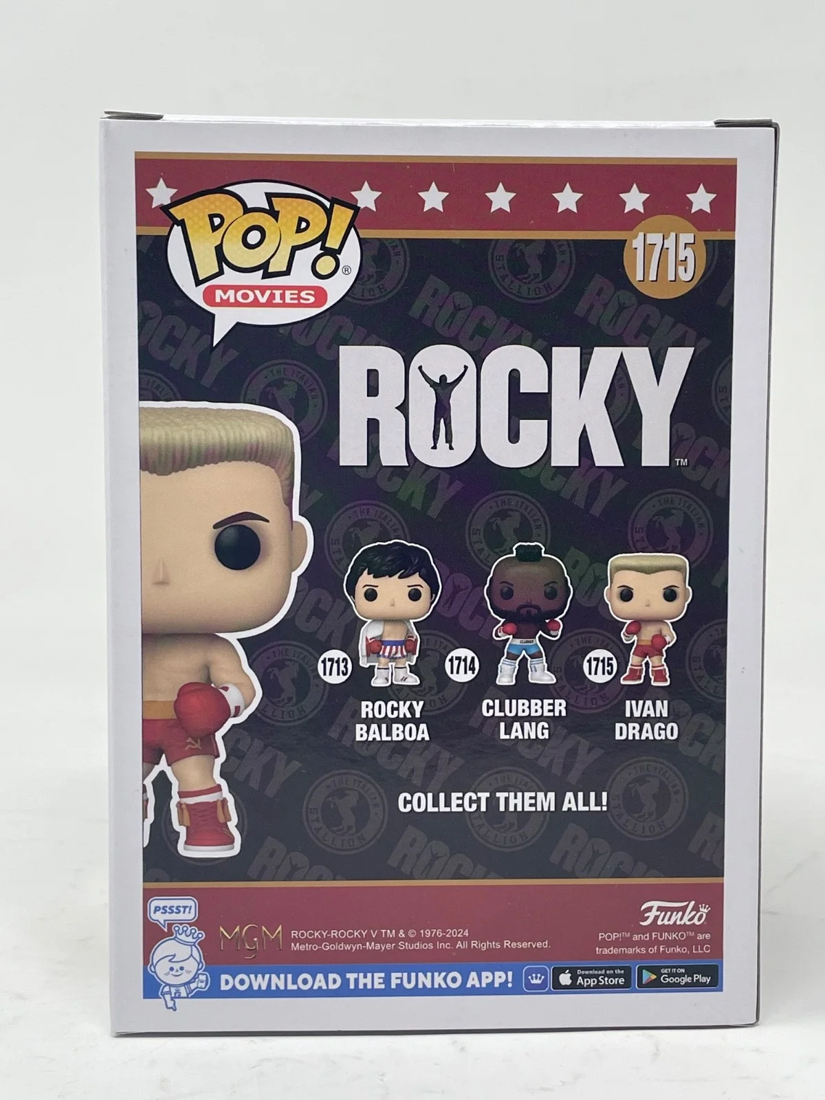 Dolph Lundgren — Dolph Lundgren Signed Rocky Ivan Drago Funko Pop #1715 Autograph Beckett COA, изображение 4