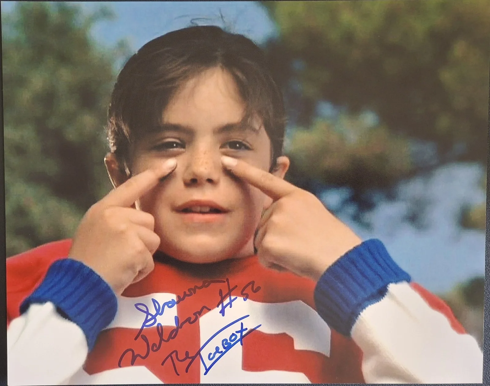 Shawna Waldron — Shawna Waldron Little Giants Becky Icebox O'Shea Signed 8x10 Photo Autograph Pic