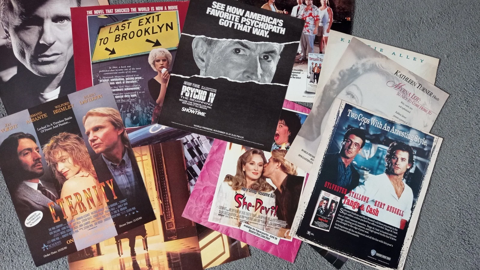 Job Lot 28 x Original 1990's Movie Magazine Adverts Die Hard Tom Cruise Stallone, изображение 3