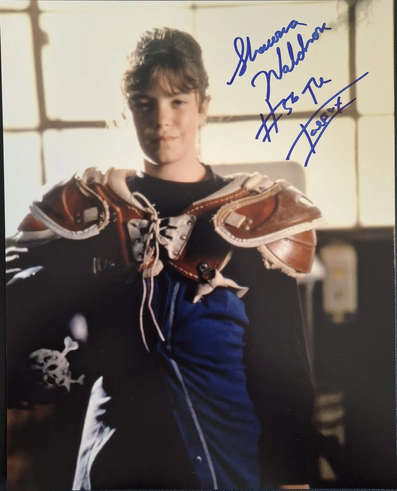 Shawna Waldron — Shawna Waldron Little Giants Becky Icebox O'Shea Signed 8x10 Photo Autograph Pic